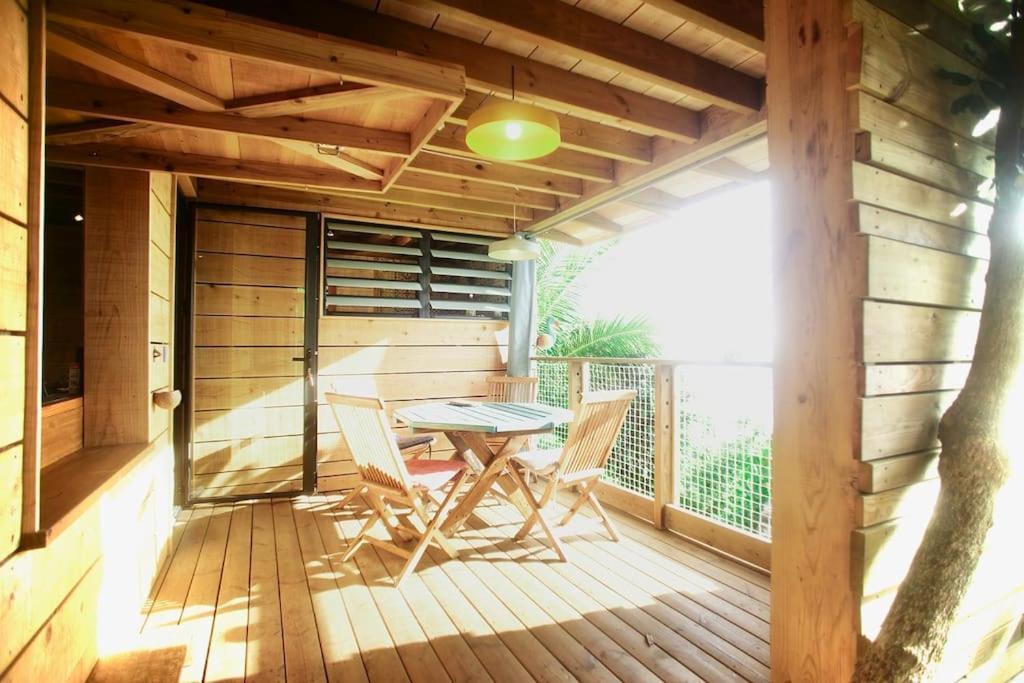 Bungalow Ecologique Avec Toilettes Seches Leu Kabanon Vue Mer Saint-Leu Eksteriør bilde