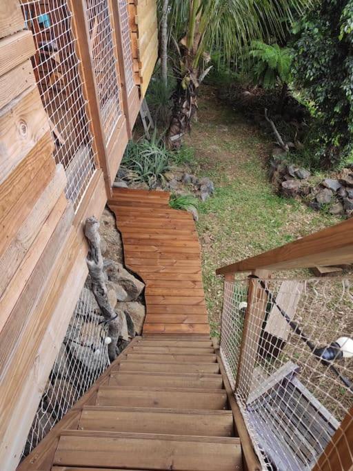 Bungalow Ecologique Avec Toilettes Seches Leu Kabanon Vue Mer Saint-Leu Eksteriør bilde