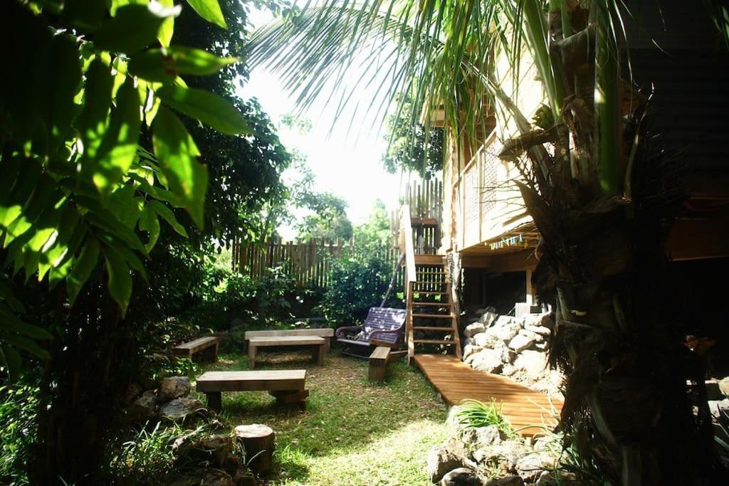 Bungalow Ecologique Avec Toilettes Seches Leu Kabanon Vue Mer Saint-Leu Eksteriør bilde