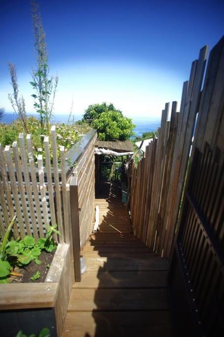 Bungalow Ecologique Avec Toilettes Seches Leu Kabanon Vue Mer Saint-Leu Eksteriør bilde