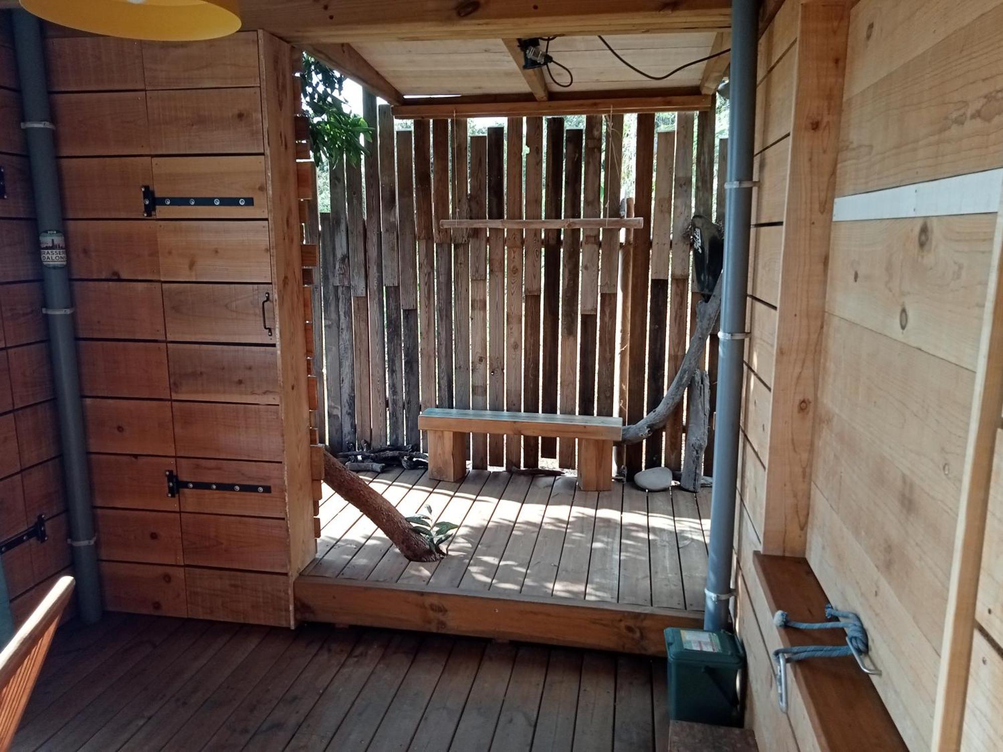 Bungalow Ecologique Avec Toilettes Seches Leu Kabanon Vue Mer Saint-Leu Eksteriør bilde
